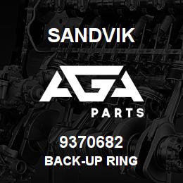 9370682 Sandvik BACK-UP RING | AGA Parts