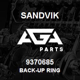 9370685 Sandvik BACK-UP RING | AGA Parts