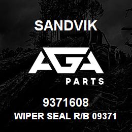 9371608 Sandvik WIPER SEAL R/B 09371608 RB | AGA Parts