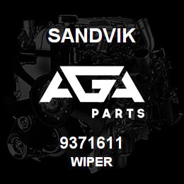 9371611 Sandvik WIPER | AGA Parts