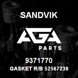 9371770 Sandvik GASKET R/B 52567230 RB | AGA Parts