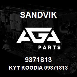 9371813 Sandvik KYT KOODIA 09371813 RB | AGA Parts