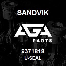 9371818 Sandvik U-SEAL | AGA Parts