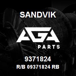 9371824 Sandvik R/B 09371824 RB | AGA Parts