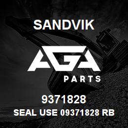 9371828 Sandvik SEAL USE 09371828 RB | AGA Parts