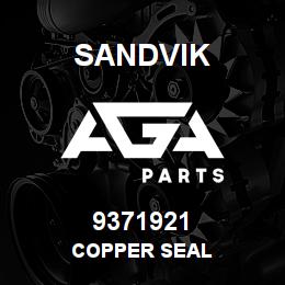 9371921 Sandvik COPPER SEAL | AGA Parts