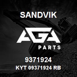 9371924 Sandvik KYT 09371924 RB | AGA Parts