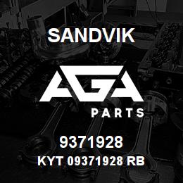 9371928 Sandvik KYT 09371928 RB | AGA Parts