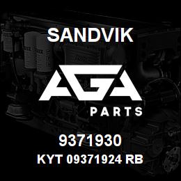 9371930 Sandvik KYT 09371924 RB | AGA Parts