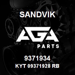 9371934 Sandvik KYT 09371928 RB | AGA Parts