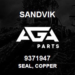 9371947 Sandvik SEAL, COPPER | AGA Parts