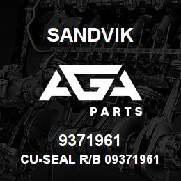 9371961 Sandvik CU-SEAL R/B 09371961 RB | AGA Parts