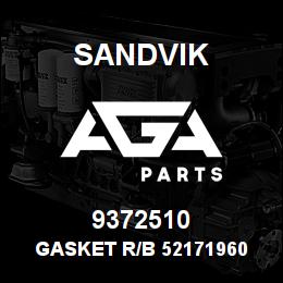 9372510 Sandvik GASKET R/B 52171960 RB | AGA Parts