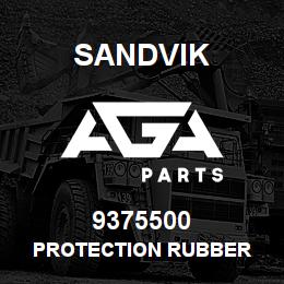 9375500 Sandvik PROTECTION RUBBER | AGA Parts