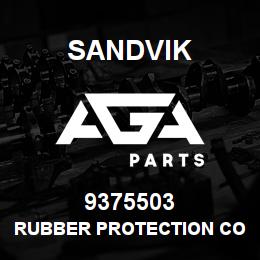 9375503 Sandvik RUBBER PROTECTION COVER | AGA Parts
