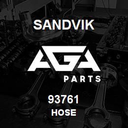 93761 Sandvik HOSE | AGA Parts