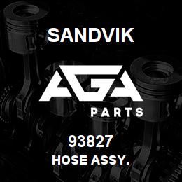 93827 Sandvik HOSE ASSY. | AGA Parts
