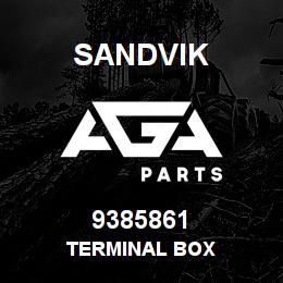 9385861 Sandvik TERMINAL BOX | AGA Parts