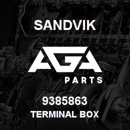 9385863 Sandvik TERMINAL BOX | AGA Parts