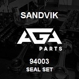 94003 Sandvik SEAL SET | AGA Parts