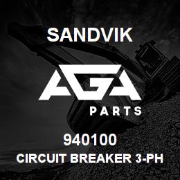 940100 Sandvik CIRCUIT BREAKER 3-PH | AGA Parts