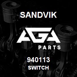 940113 Sandvik SWITCH | AGA Parts