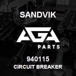 940115 Sandvik CIRCUIT BREAKER | AGA Parts