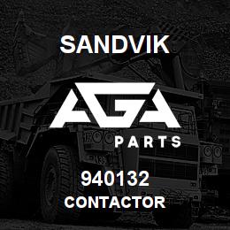 940132 Sandvik CONTACTOR | AGA Parts