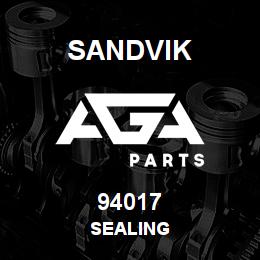 94017 Sandvik SEALING | AGA Parts