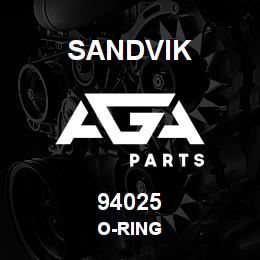 94025 Sandvik O-RING | AGA Parts