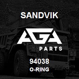 94038 Sandvik O-RING | AGA Parts