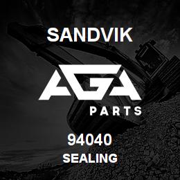 94040 Sandvik SEALING | AGA Parts
