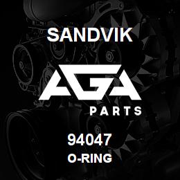 94047 Sandvik O-RING | AGA Parts