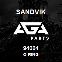 94064 Sandvik O-RING | AGA Parts