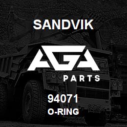 94071 Sandvik O-RING | AGA Parts