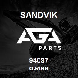 94087 Sandvik O-RING | AGA Parts