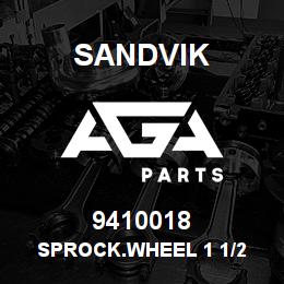 9410018 Sandvik SPROCK.WHEEL 1 1/2 | AGA Parts