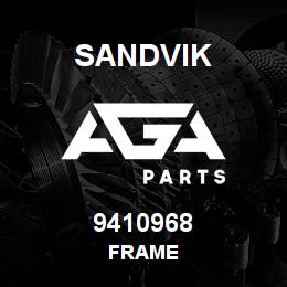9410968 Sandvik FRAME | AGA Parts