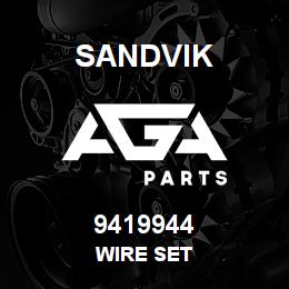 9419944 Sandvik WIRE SET | AGA Parts