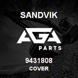 9431808 Sandvik COVER | AGA Parts