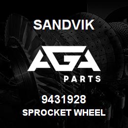 9431928 Sandvik SPROCKET WHEEL | AGA Parts