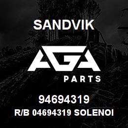 94694319 Sandvik R/B 04694319 SOLENOID INTRCONCT WIRB | AGA Parts