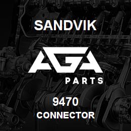 9470 Sandvik CONNECTOR | AGA Parts
