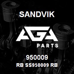 950009 Sandvik RB SS950009 RB | AGA Parts