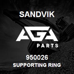 950026 Sandvik SUPPORTING RING | AGA Parts