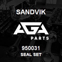 950031 Sandvik SEAL SET | AGA Parts
