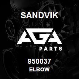 950037 Sandvik ELBOW | AGA Parts