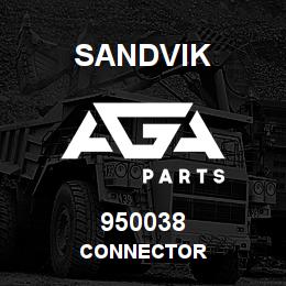 950038 Sandvik CONNECTOR | AGA Parts