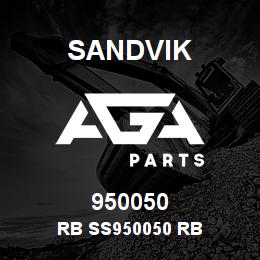 950050 Sandvik RB SS950050 RB | AGA Parts