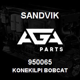 950065 Sandvik KONEKILPI BOBCAT | AGA Parts